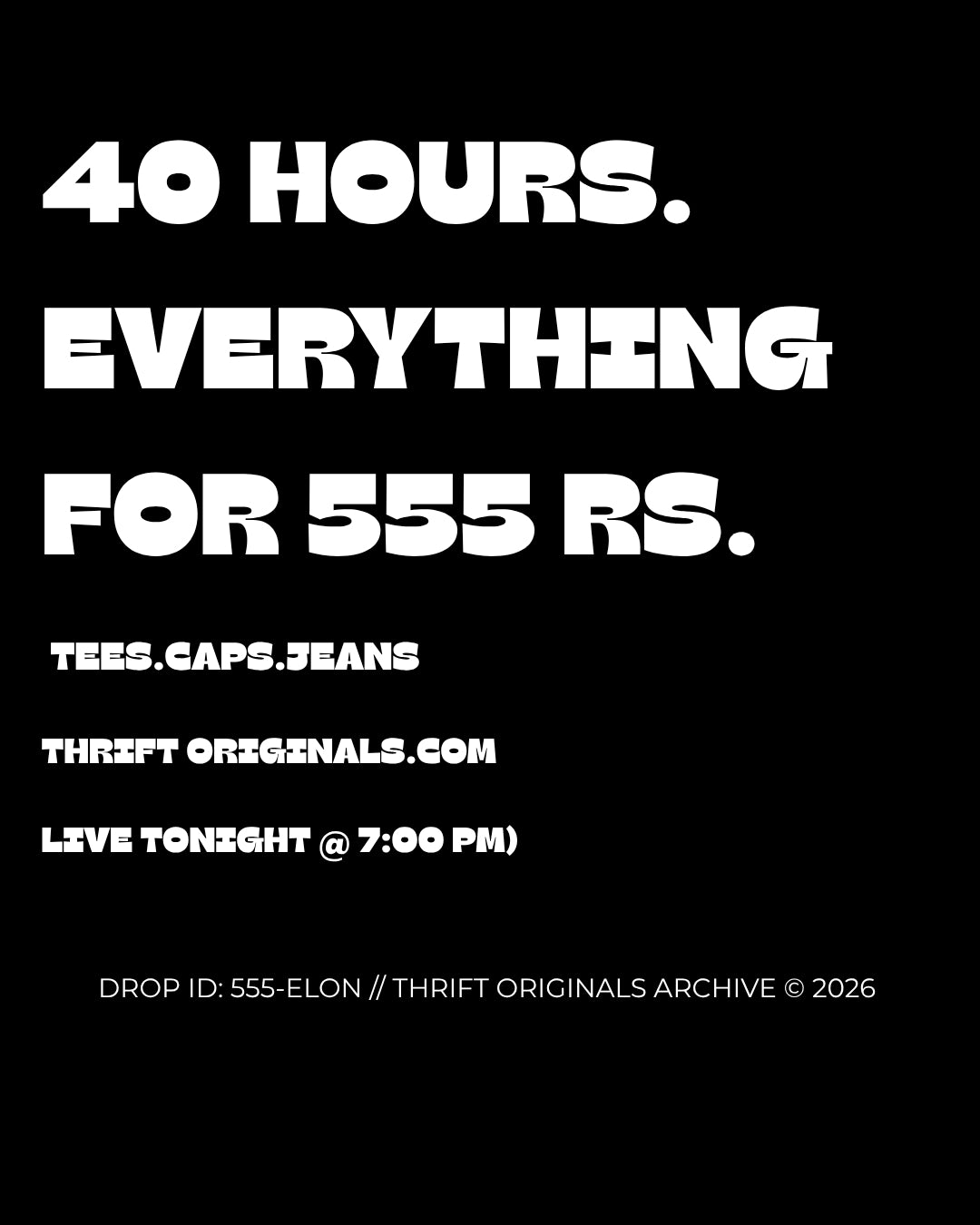 Clearence Sale