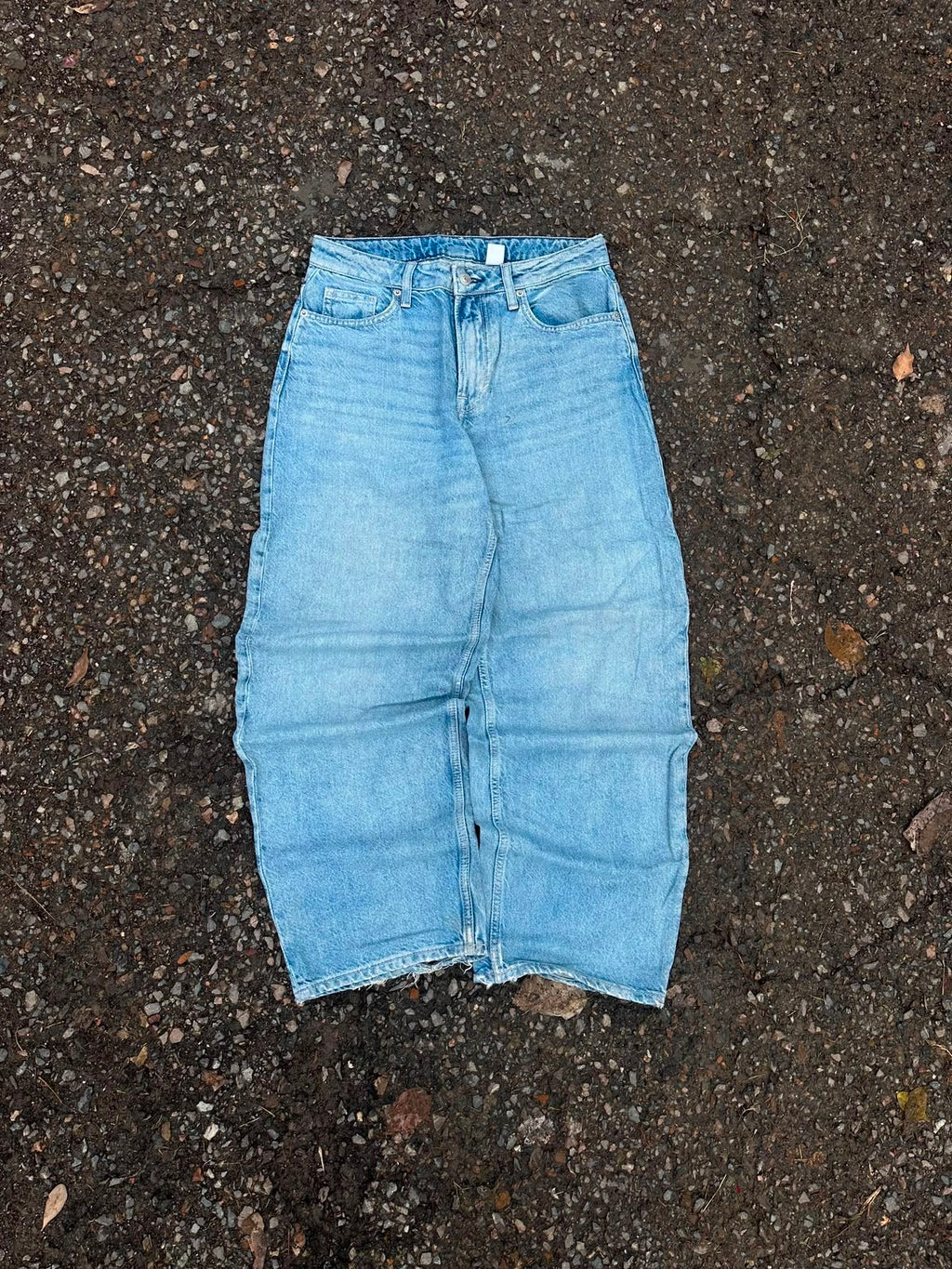 Vintage Blue Baggy Denim