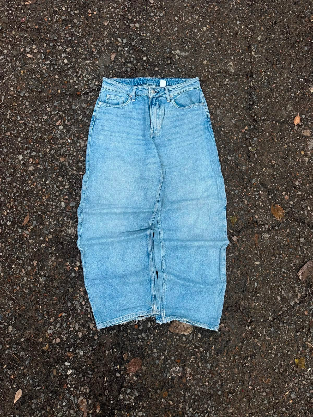 Vintage Blue Baggy Denim
