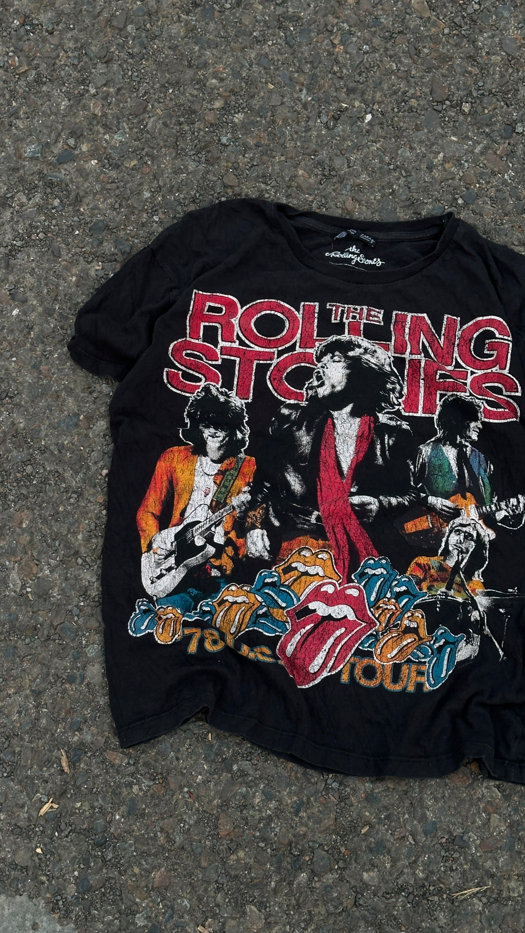 Rolling Stones 90s style band tee