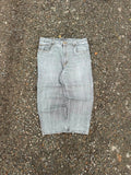 Vintage Grey Washed Baggy Denim