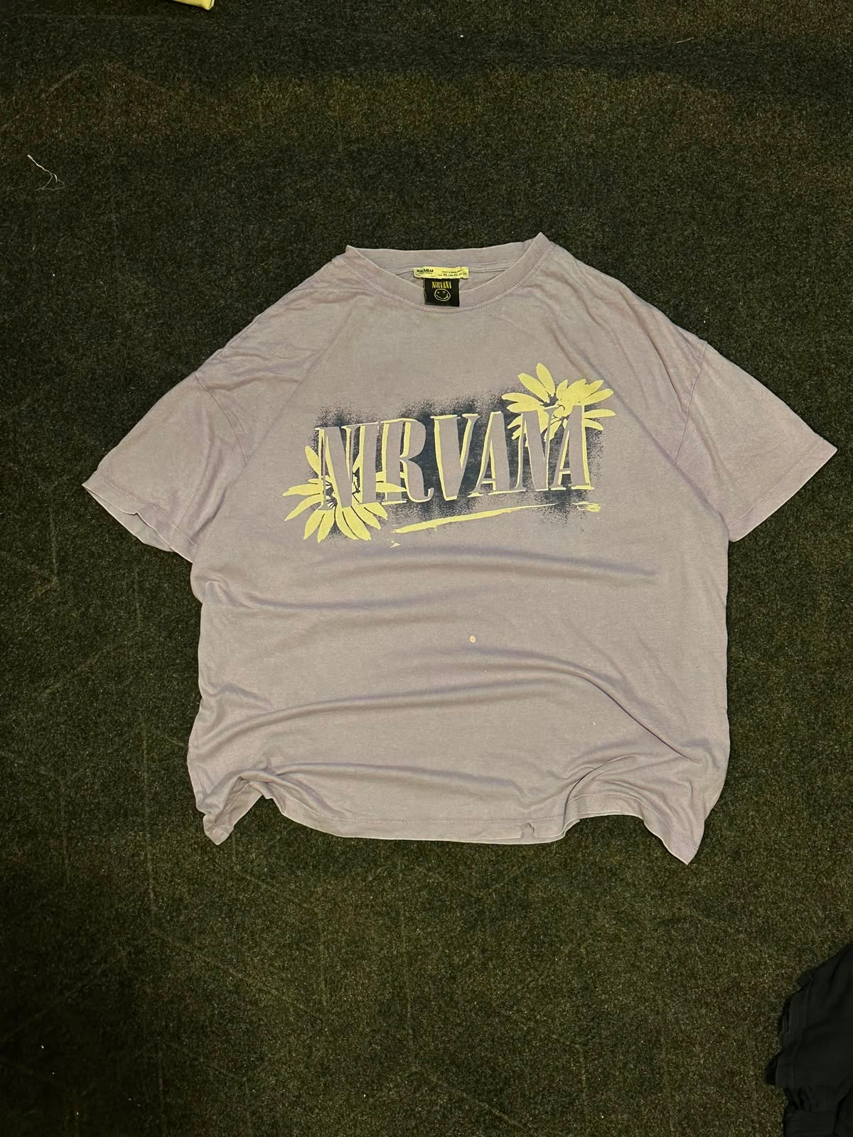 Nirvana Vintage Band Tee (Boxyfit)