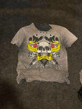 Y2k/ alt Skull Tee