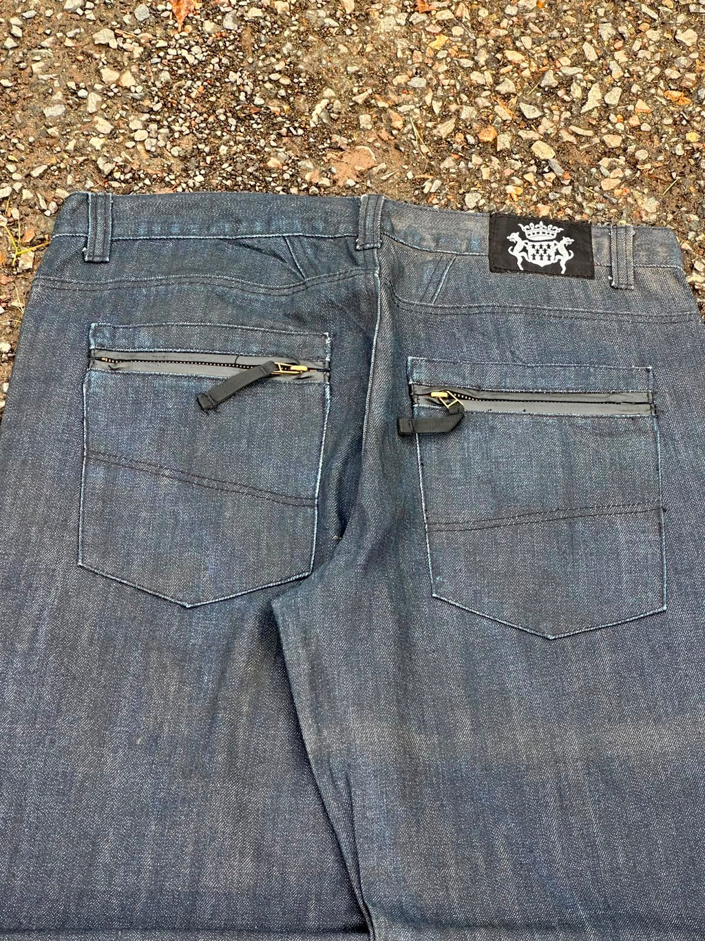 Vintage 90s washed y2k baggy denim