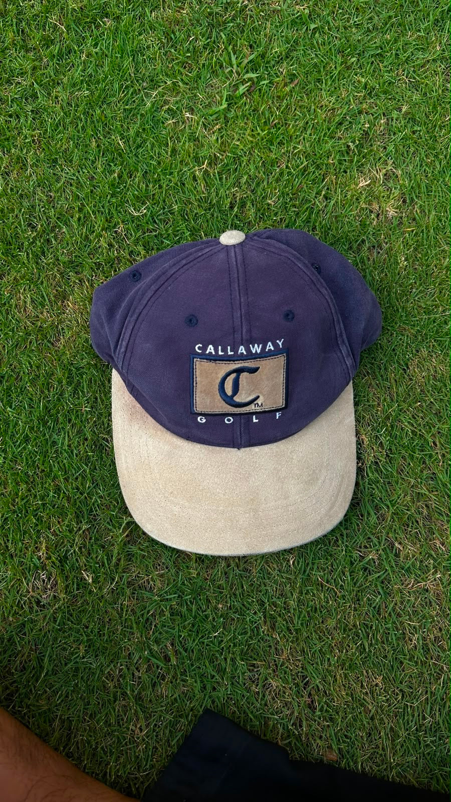 Callaway Suede Vintage Cap