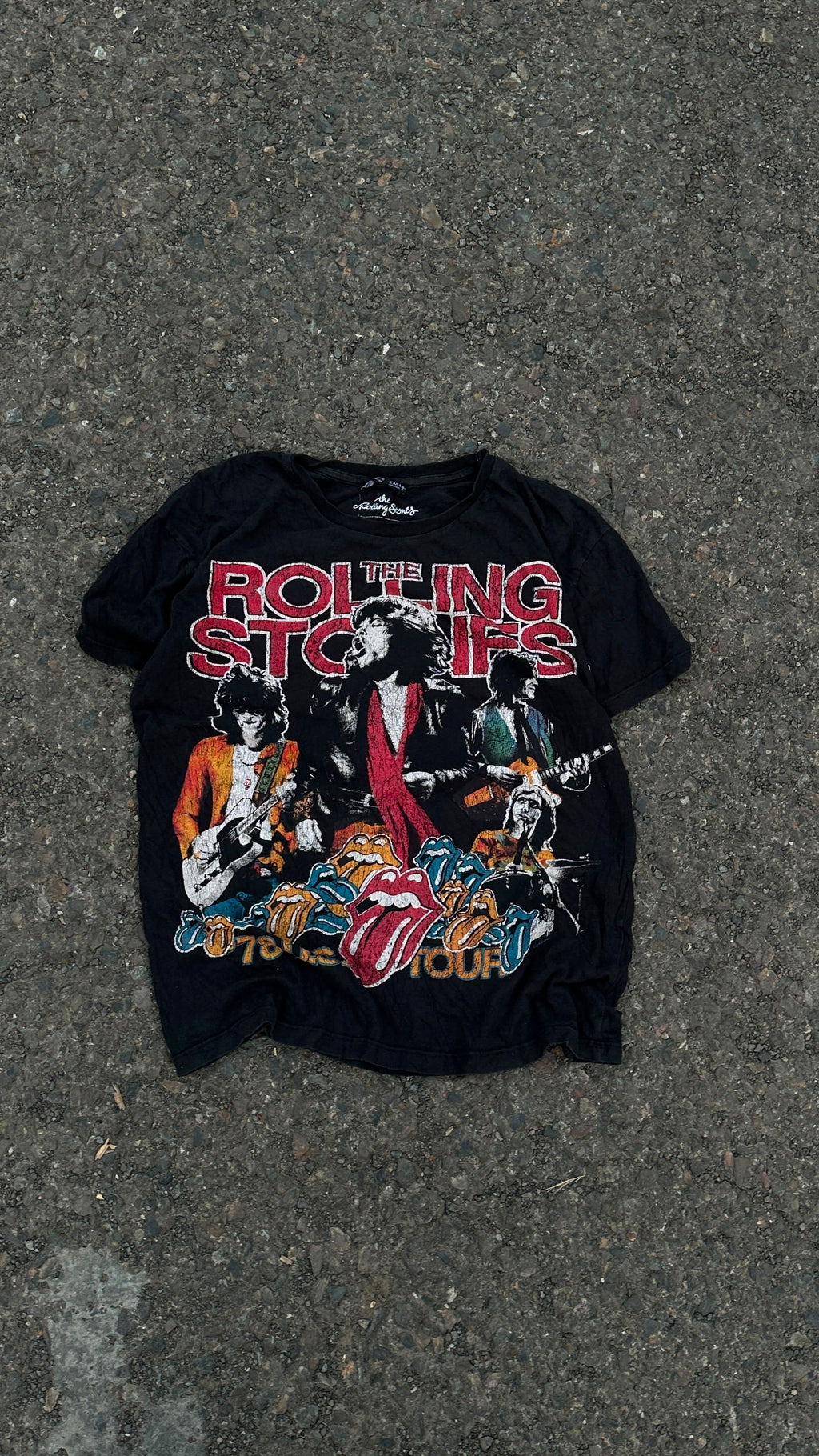 Rolling Stones 90s style band tee