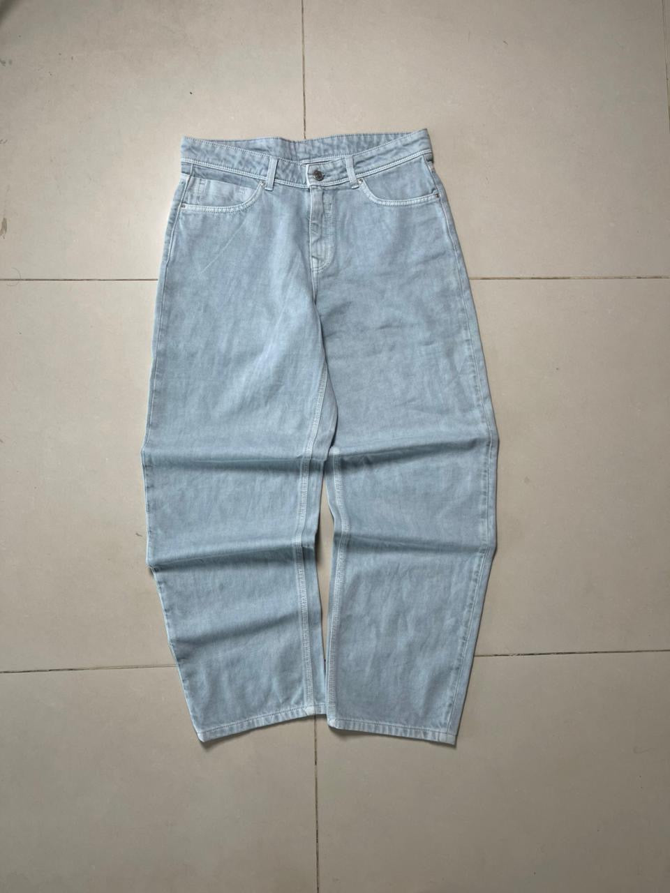 Vintage Blue Baggy Denim