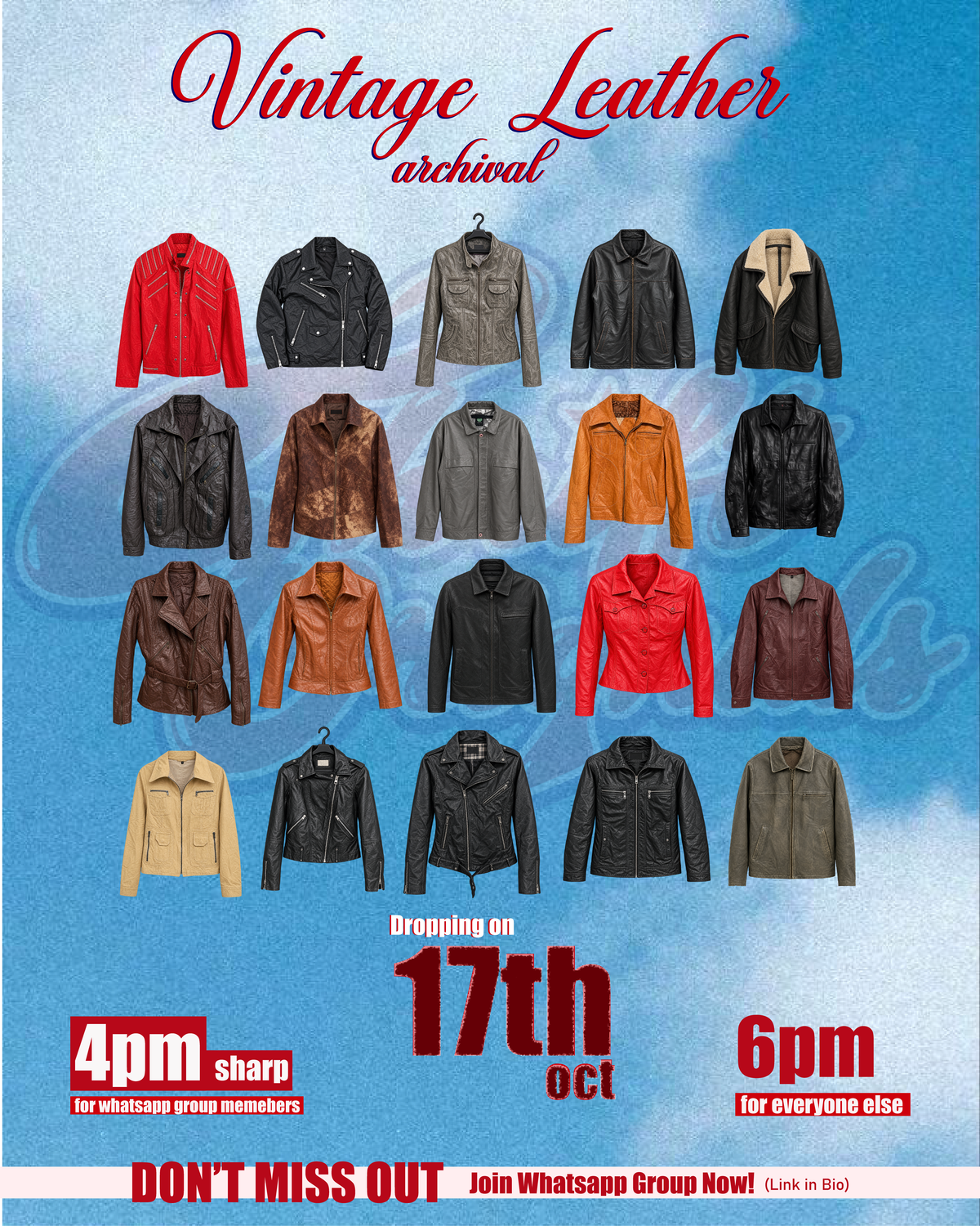 Vtg Leather Jackets