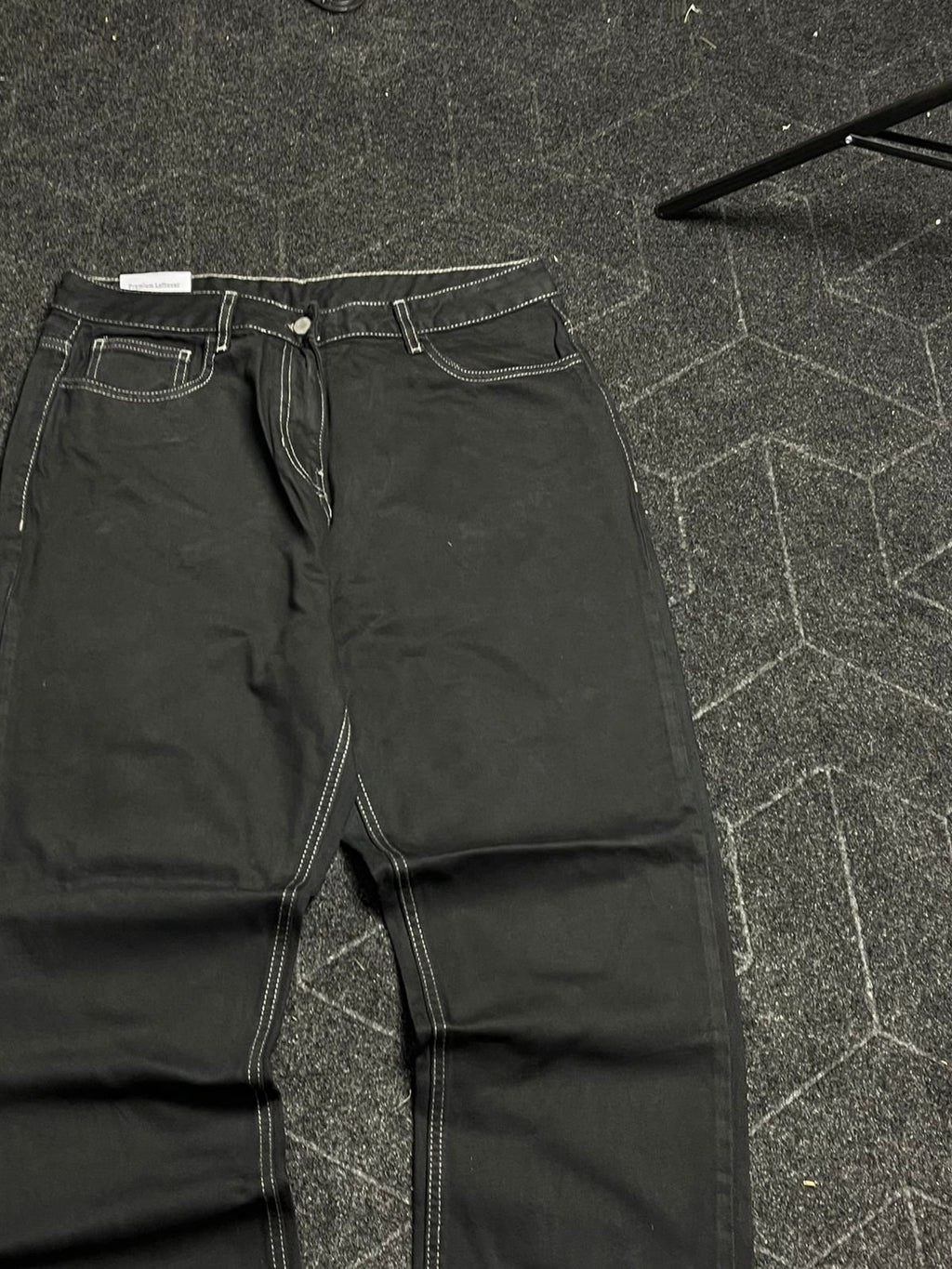 Vintage Black Straight Fit