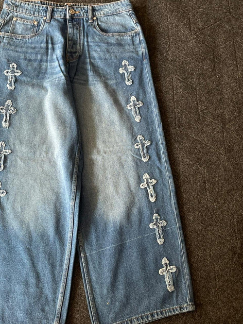 Bohooman Vintage Wide Leg Denim