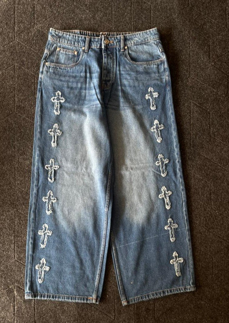 Bohooman Vintage Wide Leg Denim