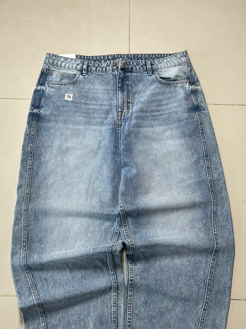 Vintage tyres baggy denim