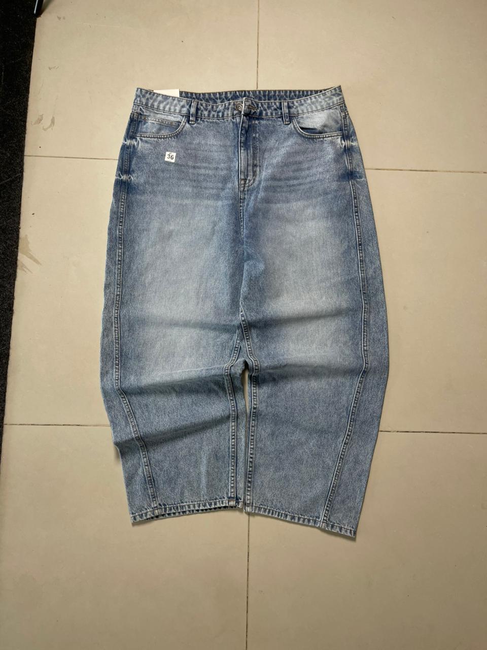 Vintage tyres baggy denim