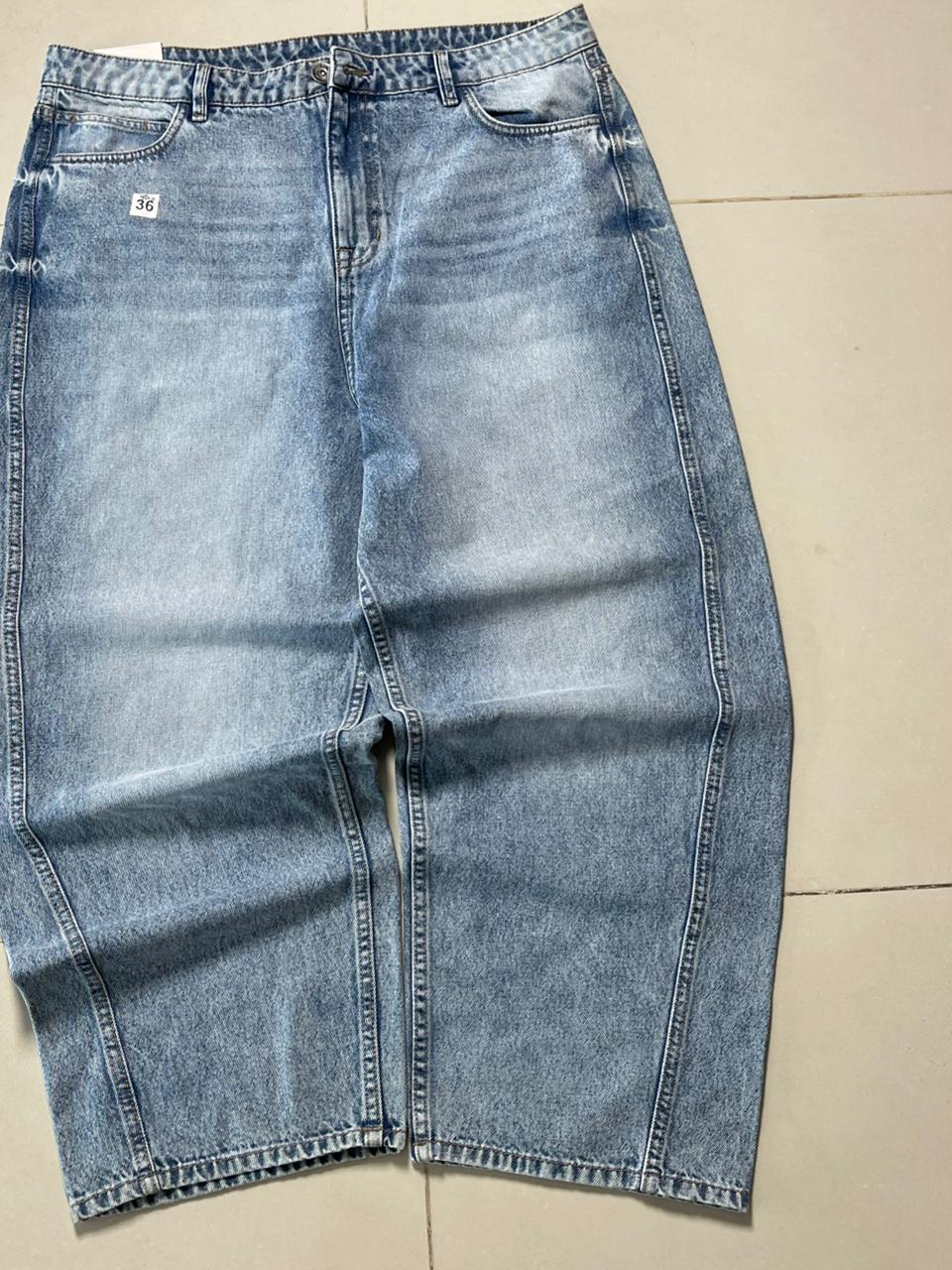Vintage tyres baggy denim
