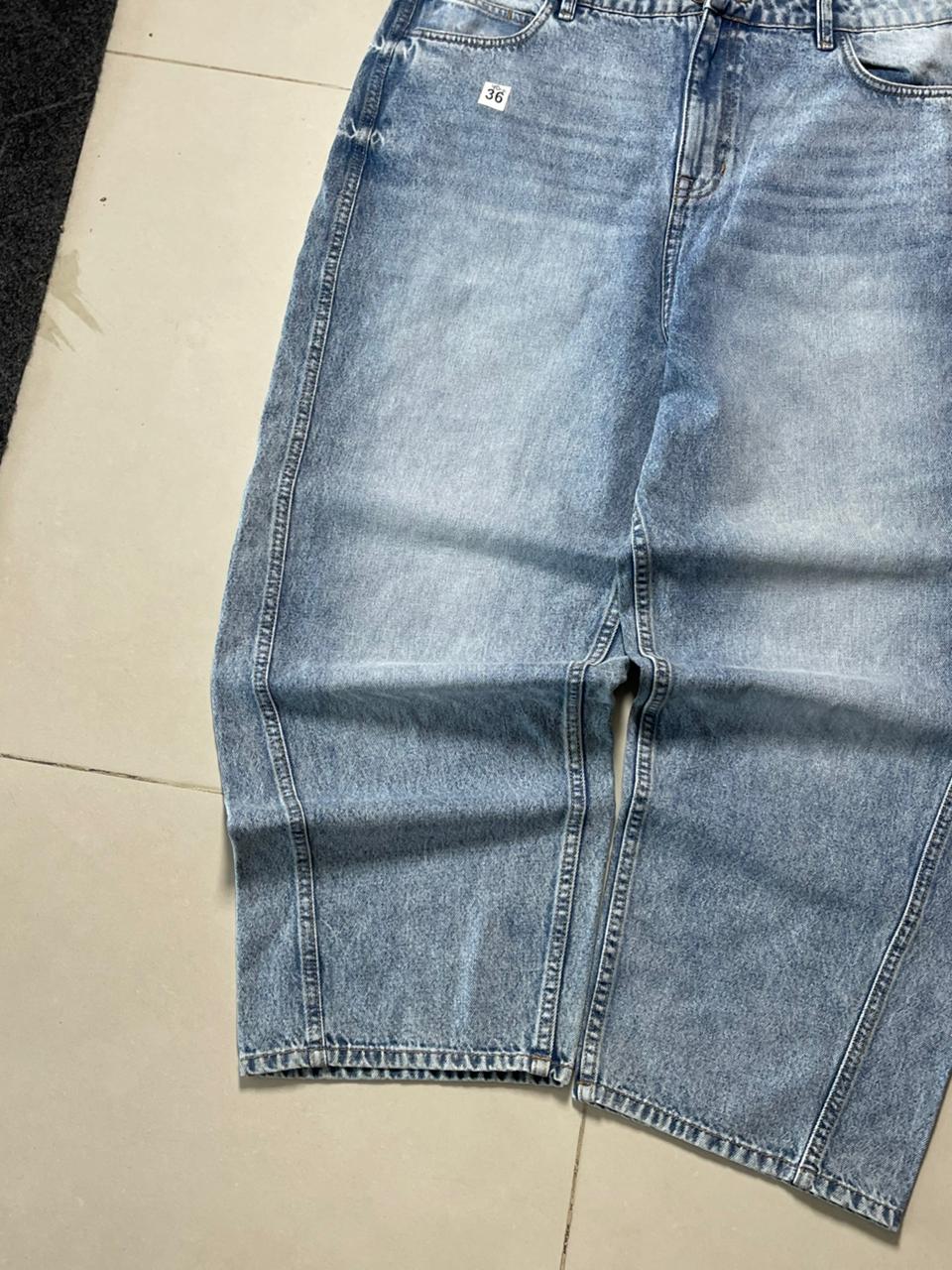 Vintage tyres baggy denim