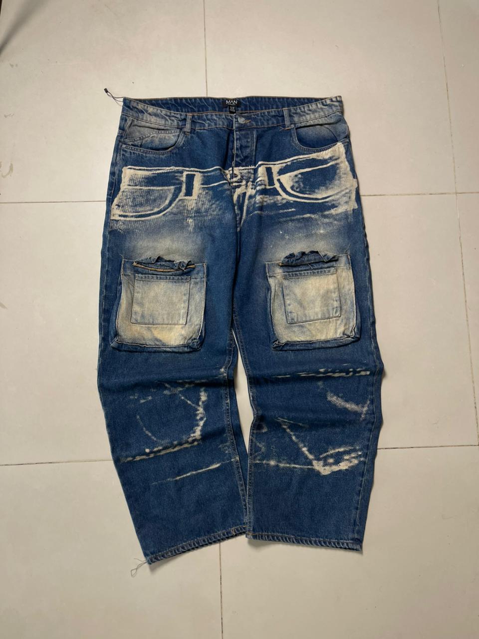 Bohooman vintage streetwear baggy denim