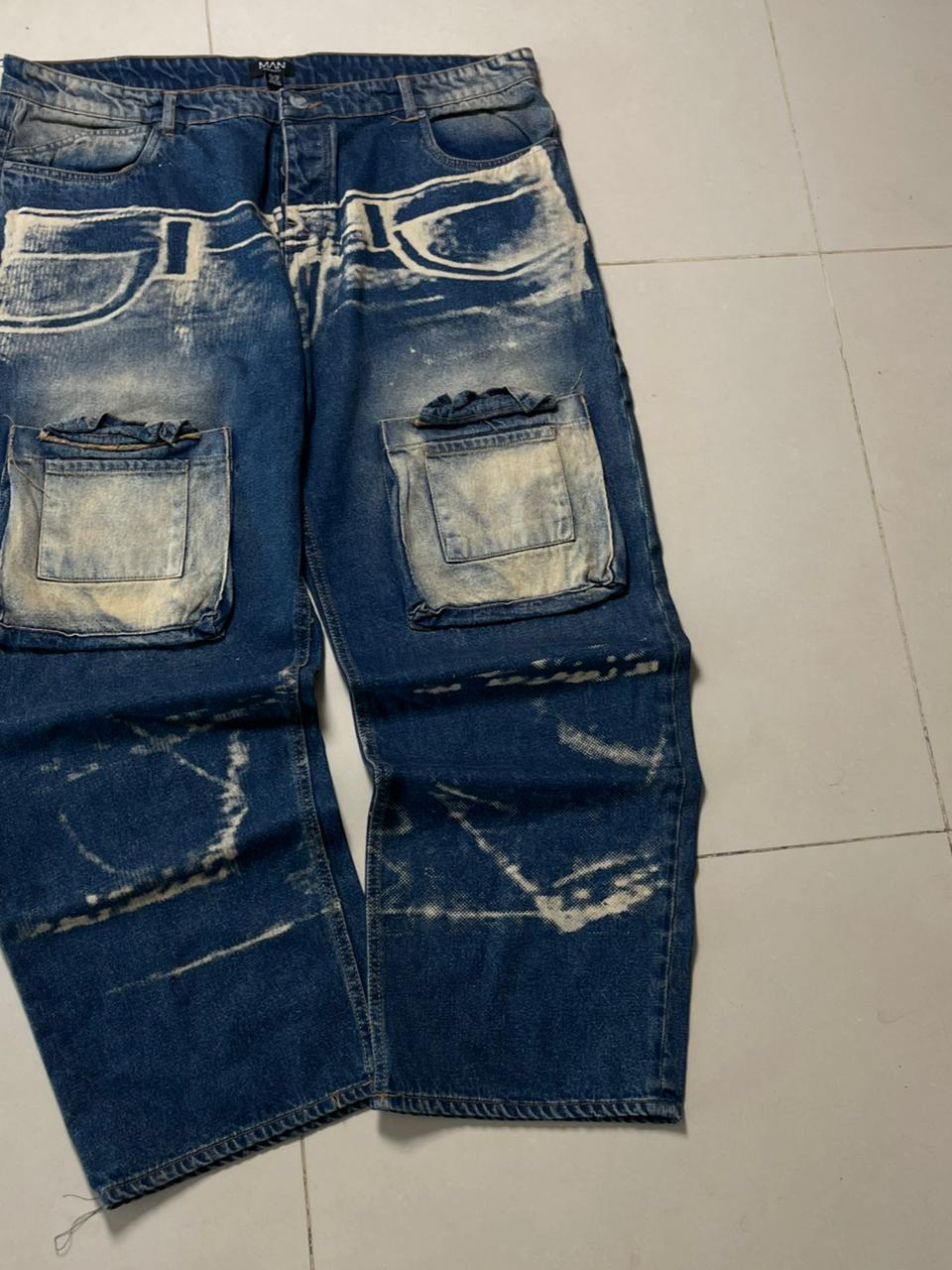Bohooman vintage streetwear baggy denim