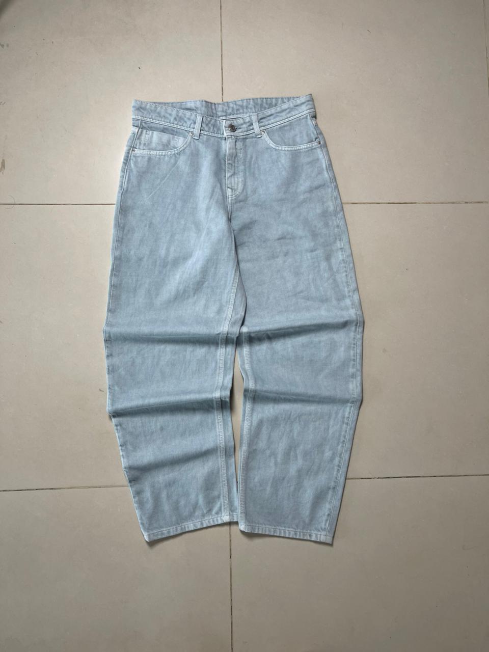 Vintage blue baggy denim