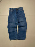 Vintage dark blue yres baggy denim