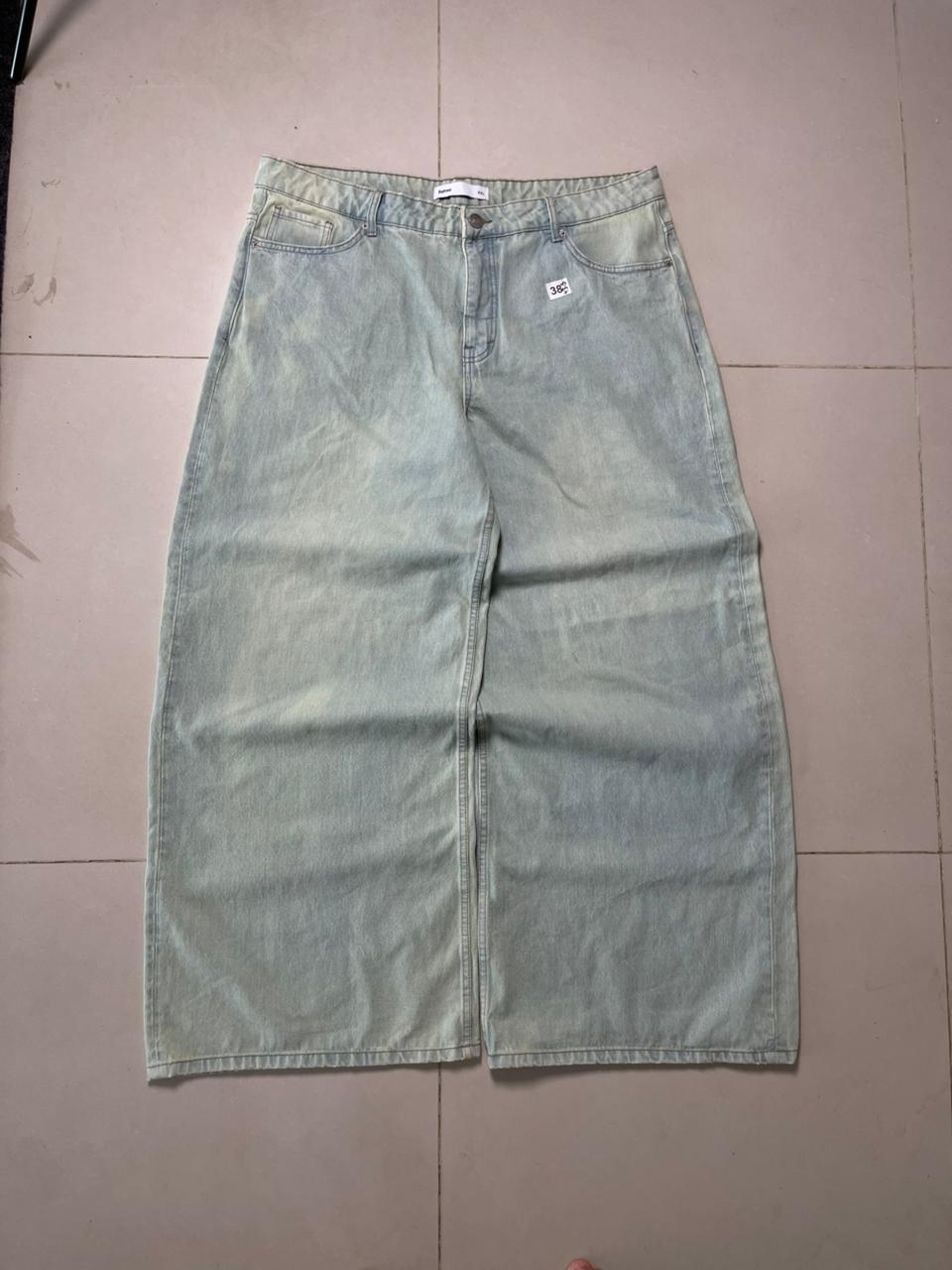 Vintage be free MATCHA super baggy denim
