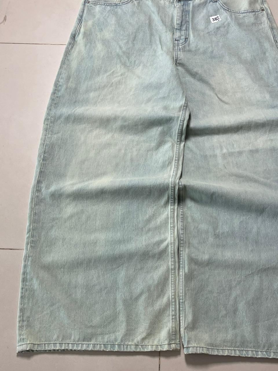 Vintage be free MATCHA super baggy denim