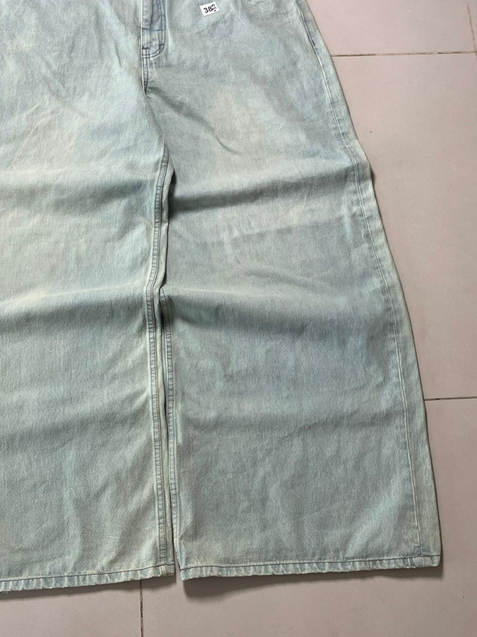 Vintage be free MATCHA super baggy denim