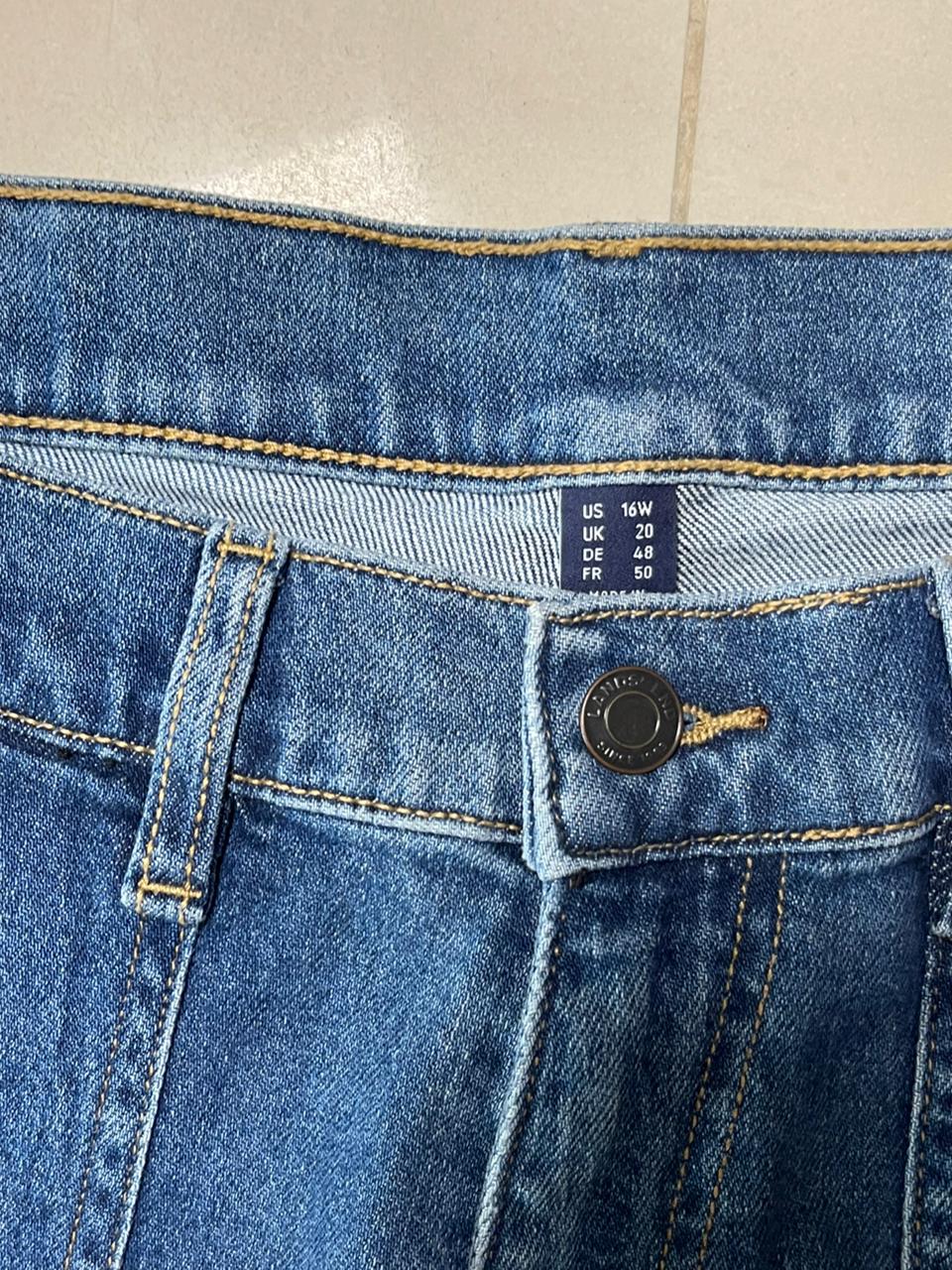 Vintage baggy pockets denim