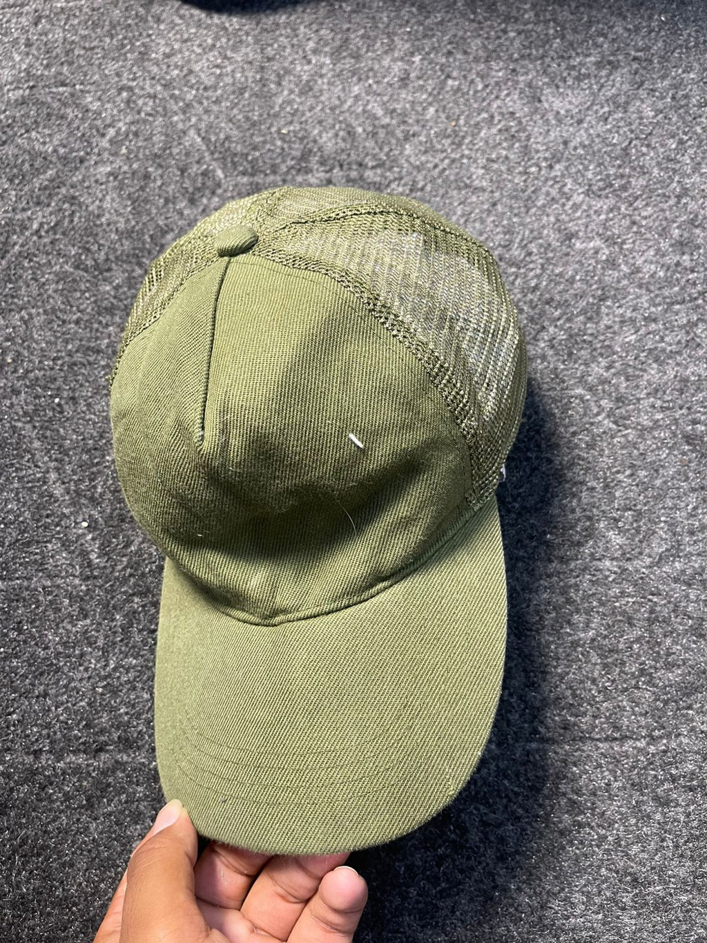 Basic Olive Green Cap