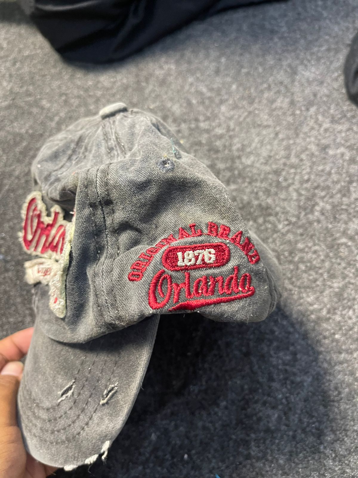 Vintage 1900s orlando cap