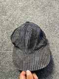 Suede knitted cap