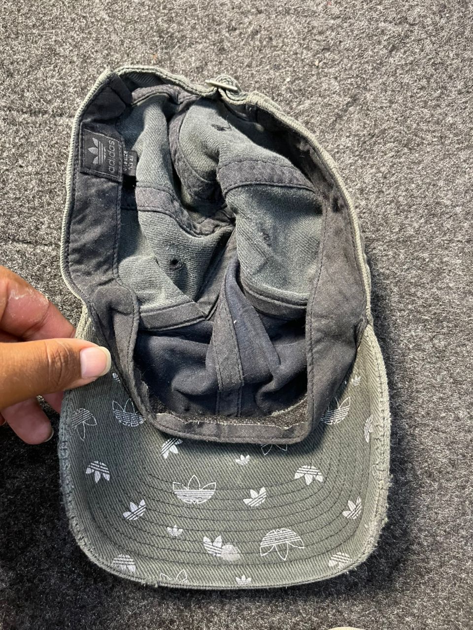 Vintage adidas washed cap