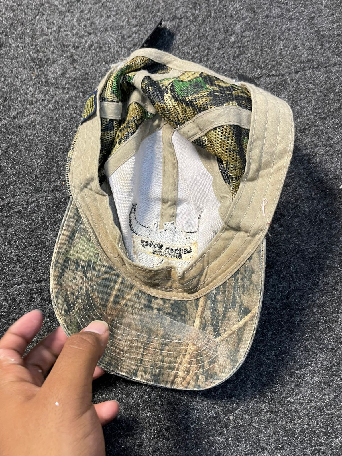 Vintage camo lethal cap