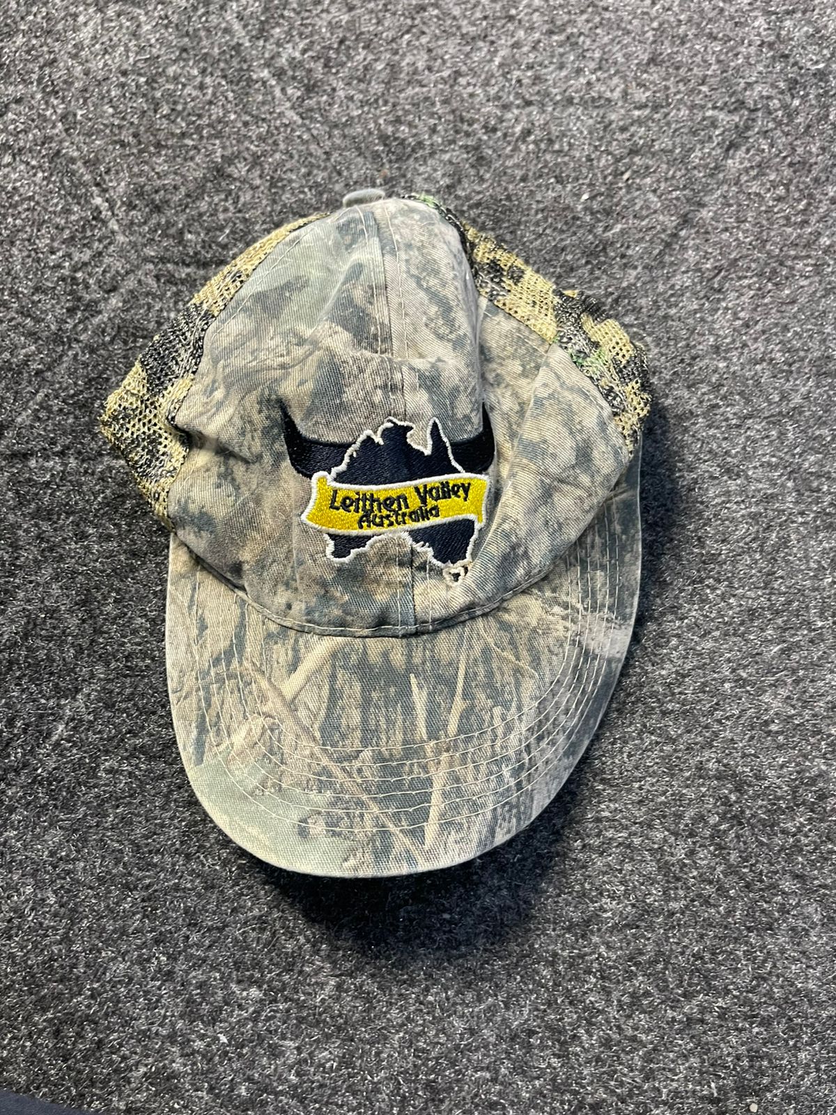 Vintage camo lethal cap
