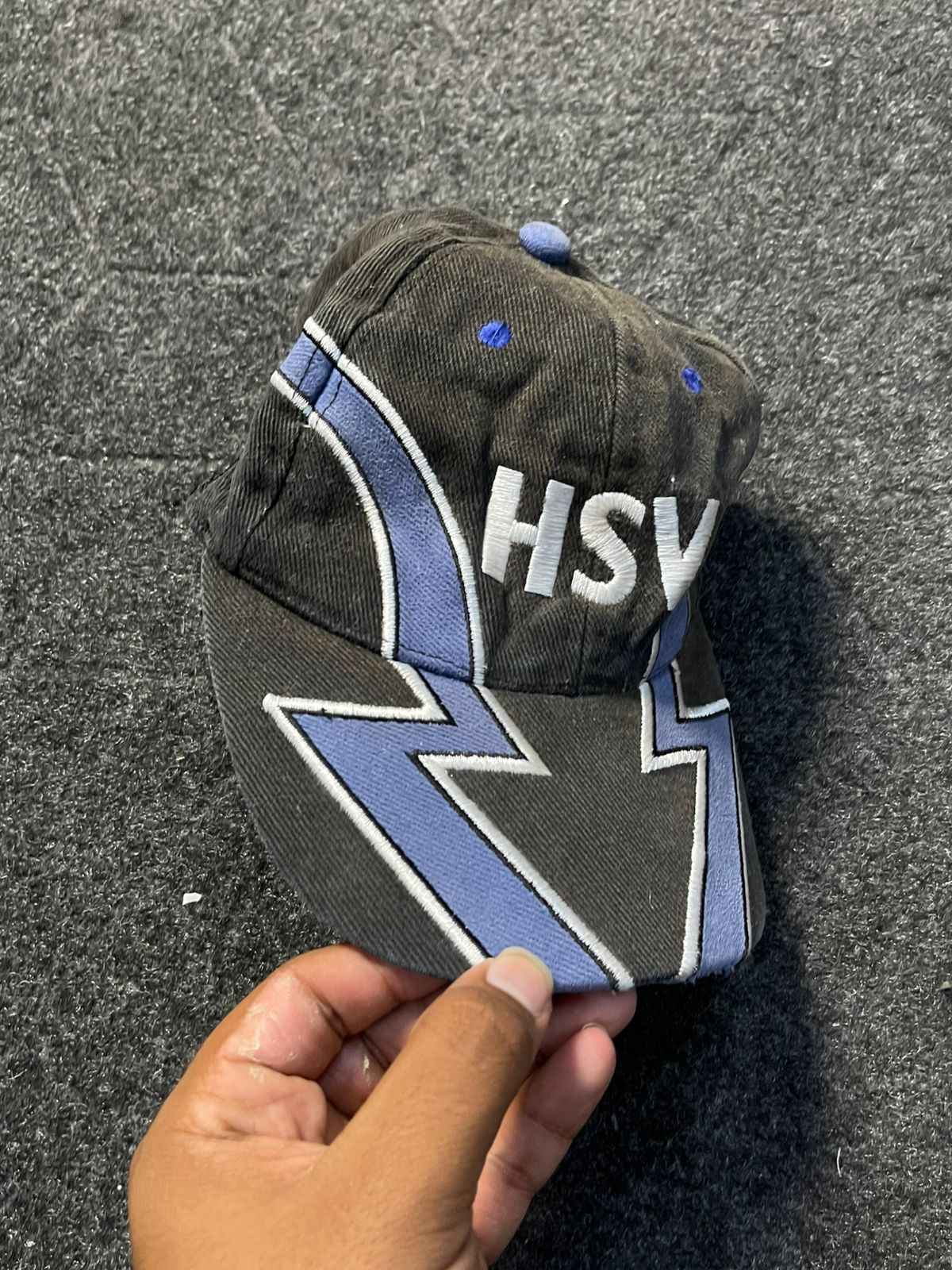 Vintage embroided hsv cap