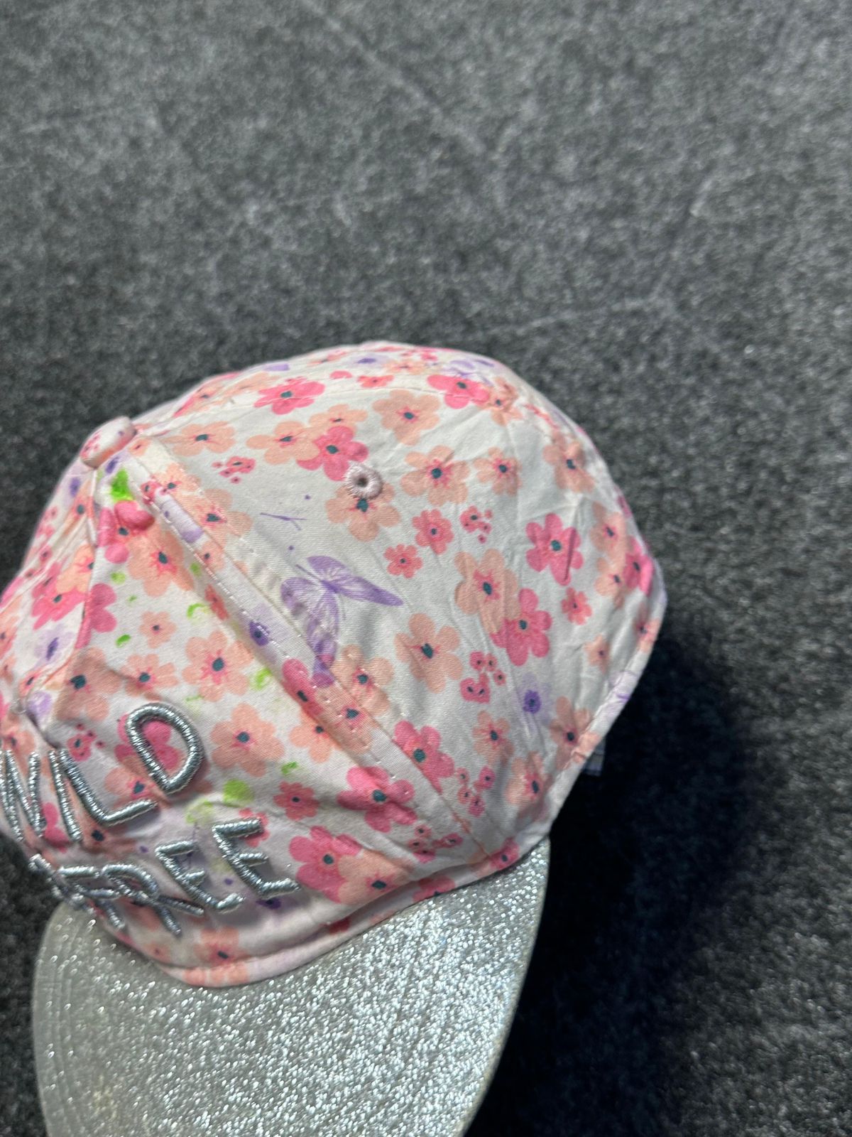 Floral pookie cap