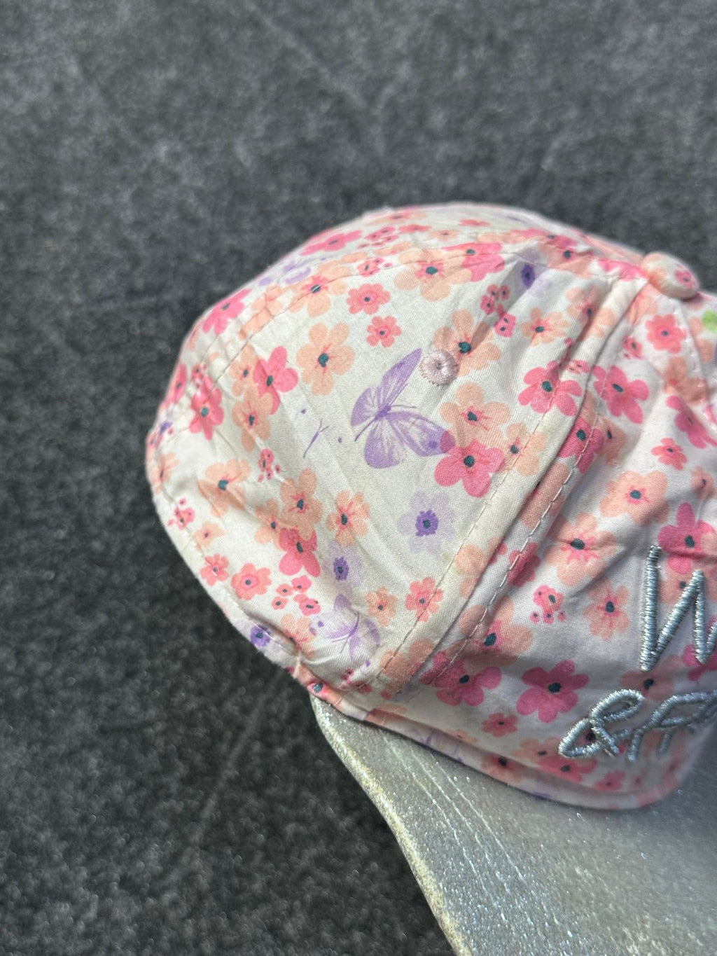 Floral pookie cap