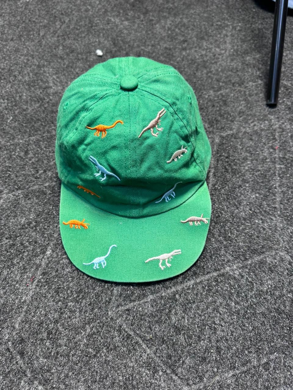 Embroided performative cap