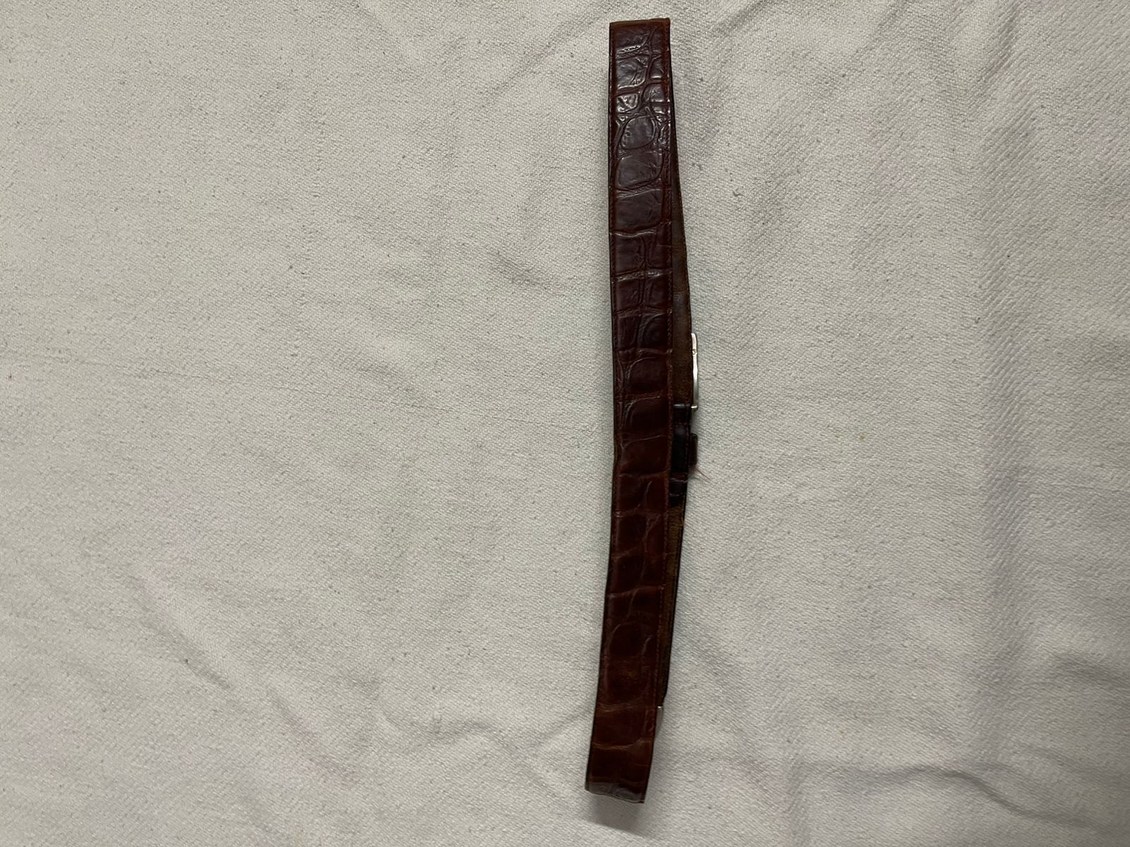 Vintage leather joop jeans belt