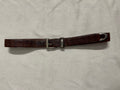 Vintage leather joop jeans belt