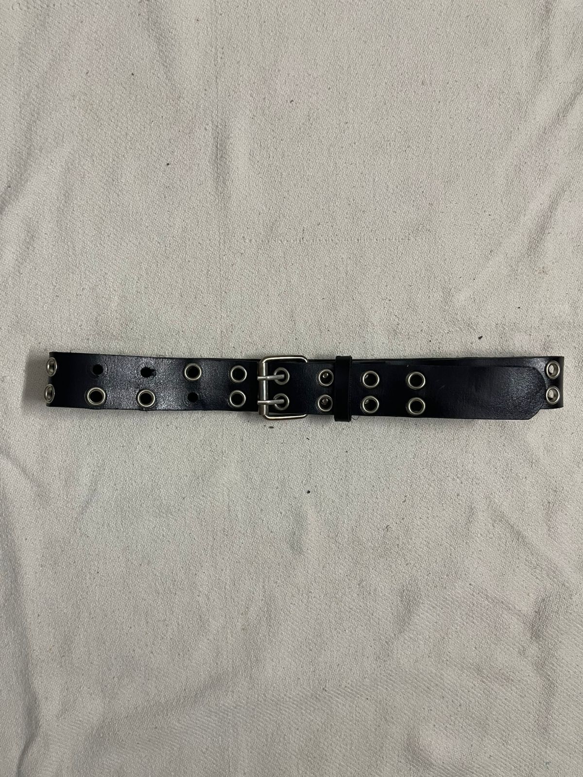 Vintage leather gothic early 2000's belt