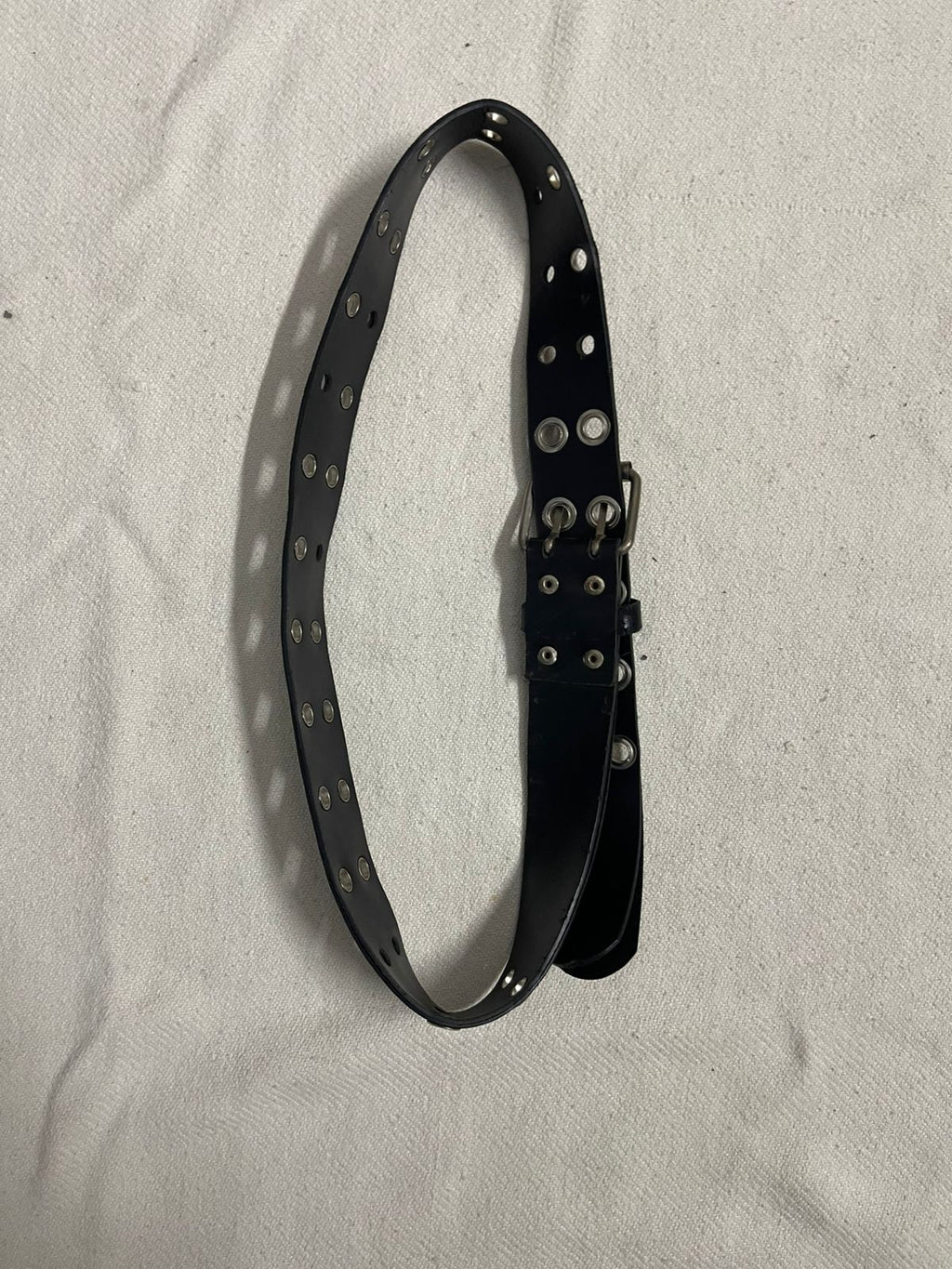 Vintage leather gothic early 2000's belt
