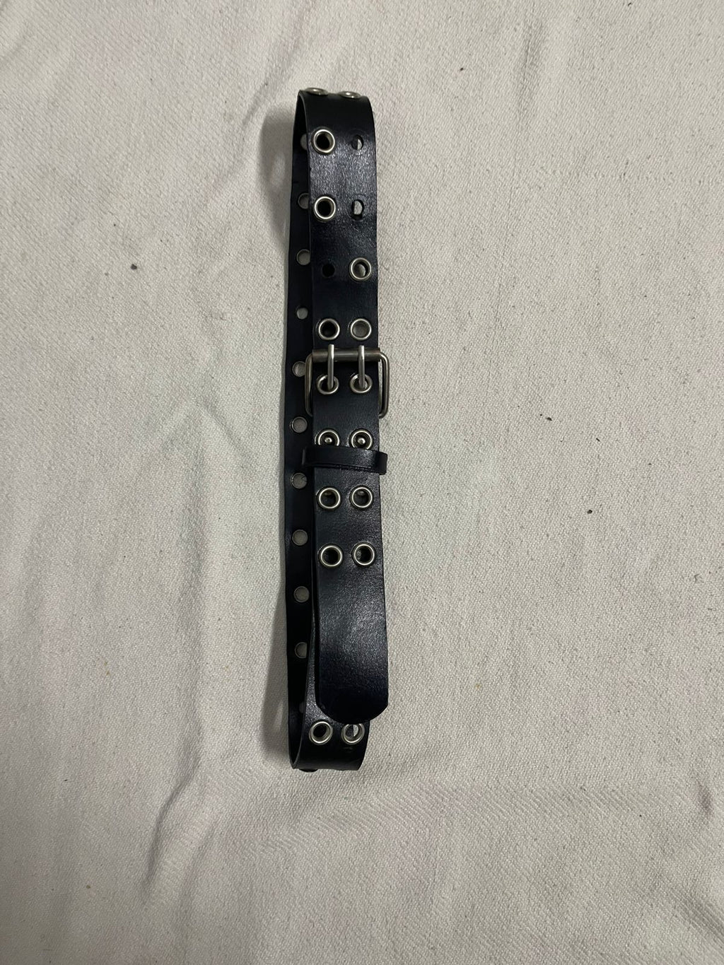 Vintage leather gothic early 2000's belt