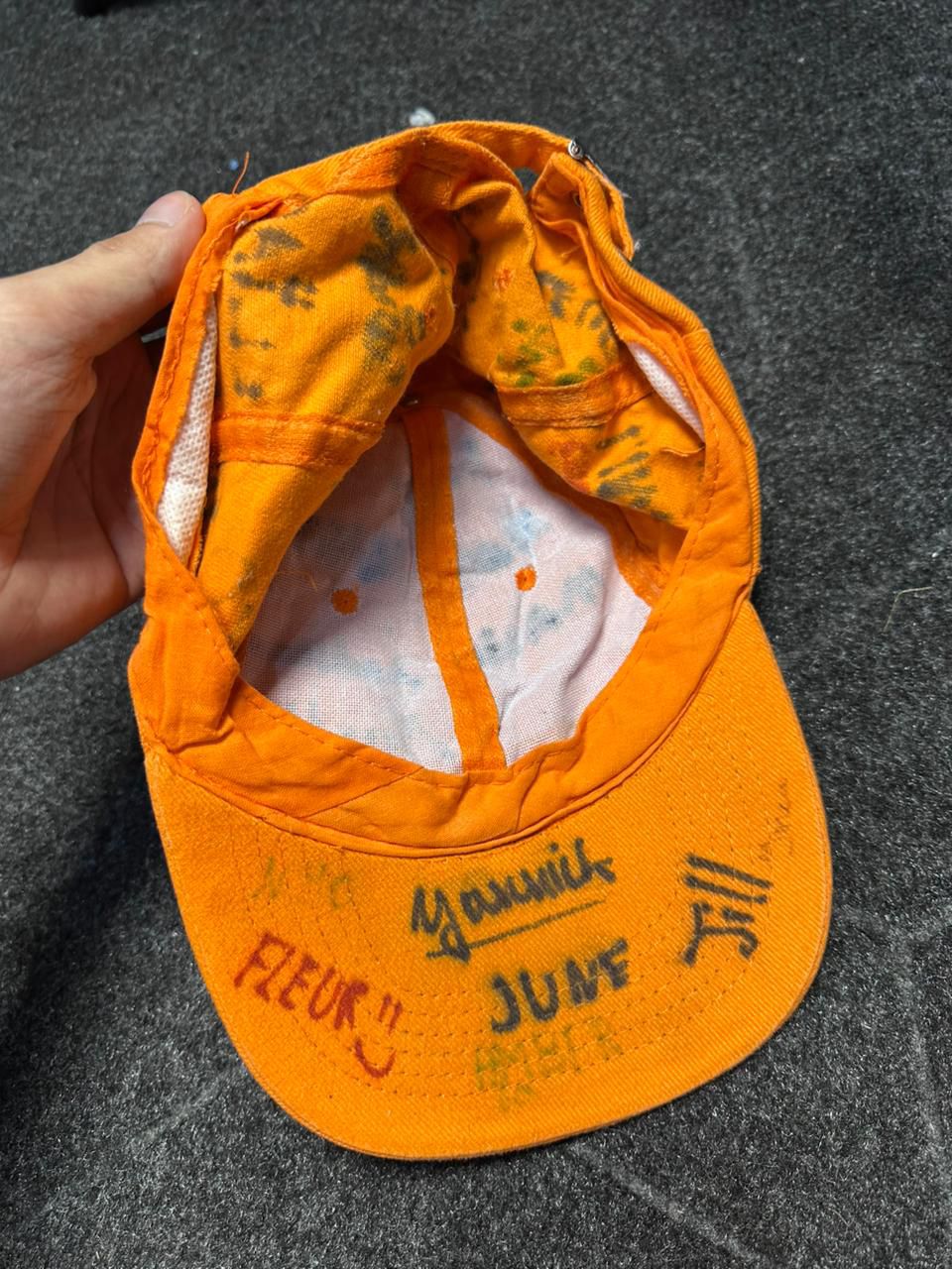 customised retro cap