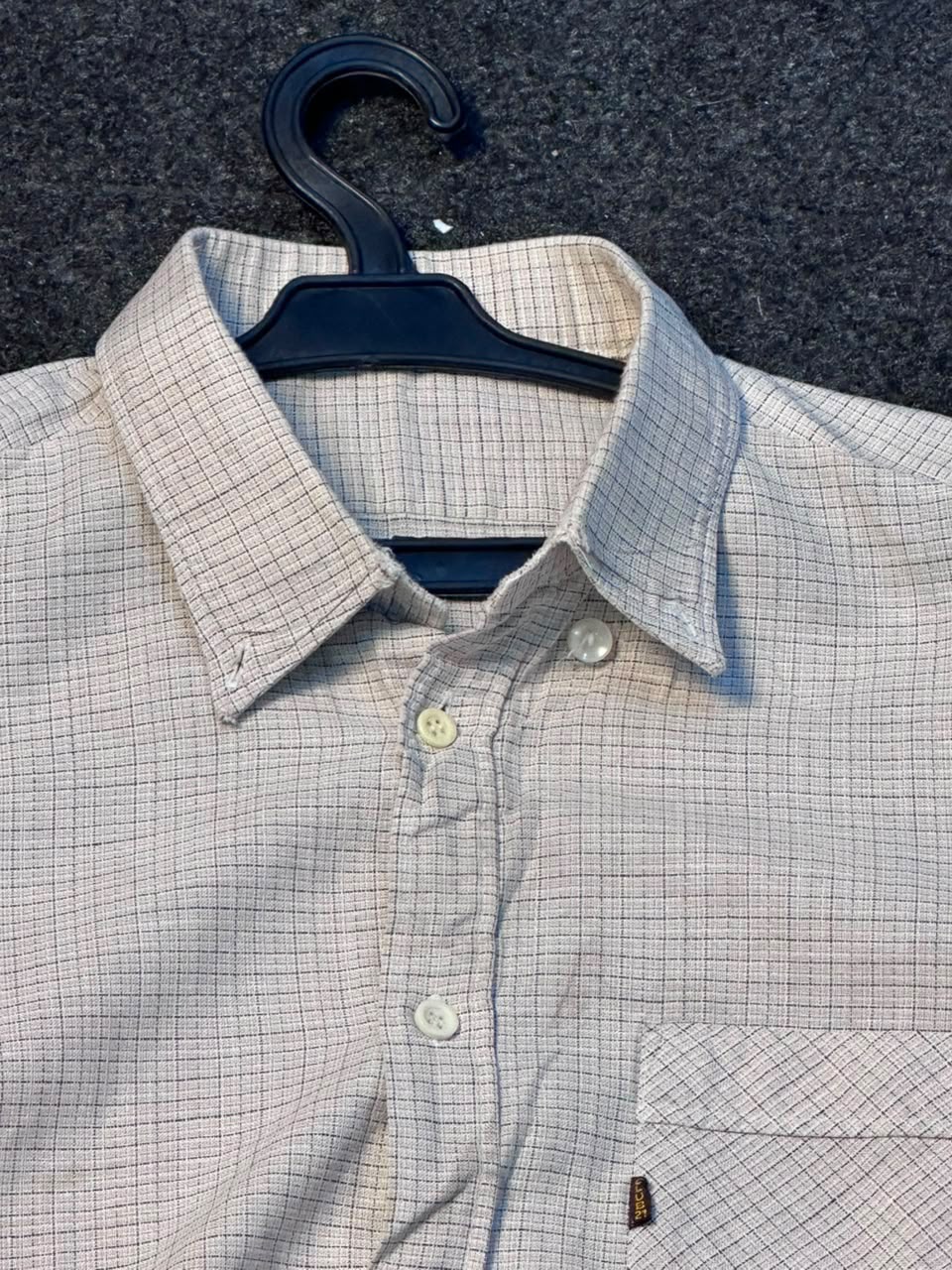 Vintage checkered button down