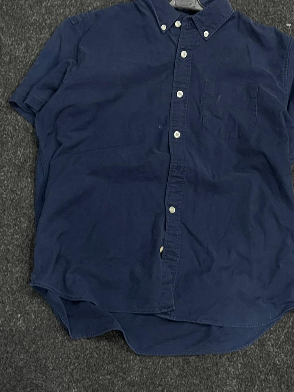 Basic GAP navy button down