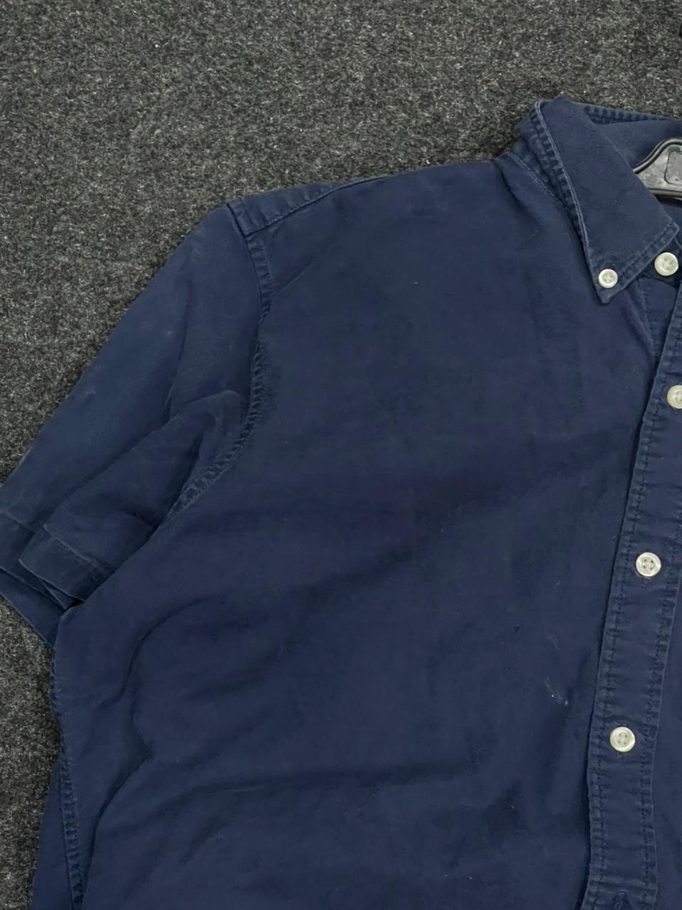 Basic GAP navy button down