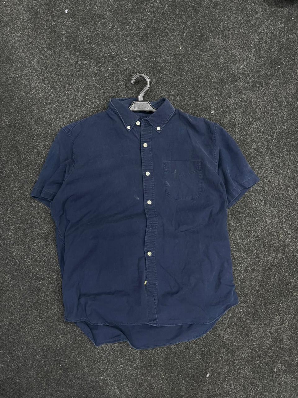 Basic GAP navy button down