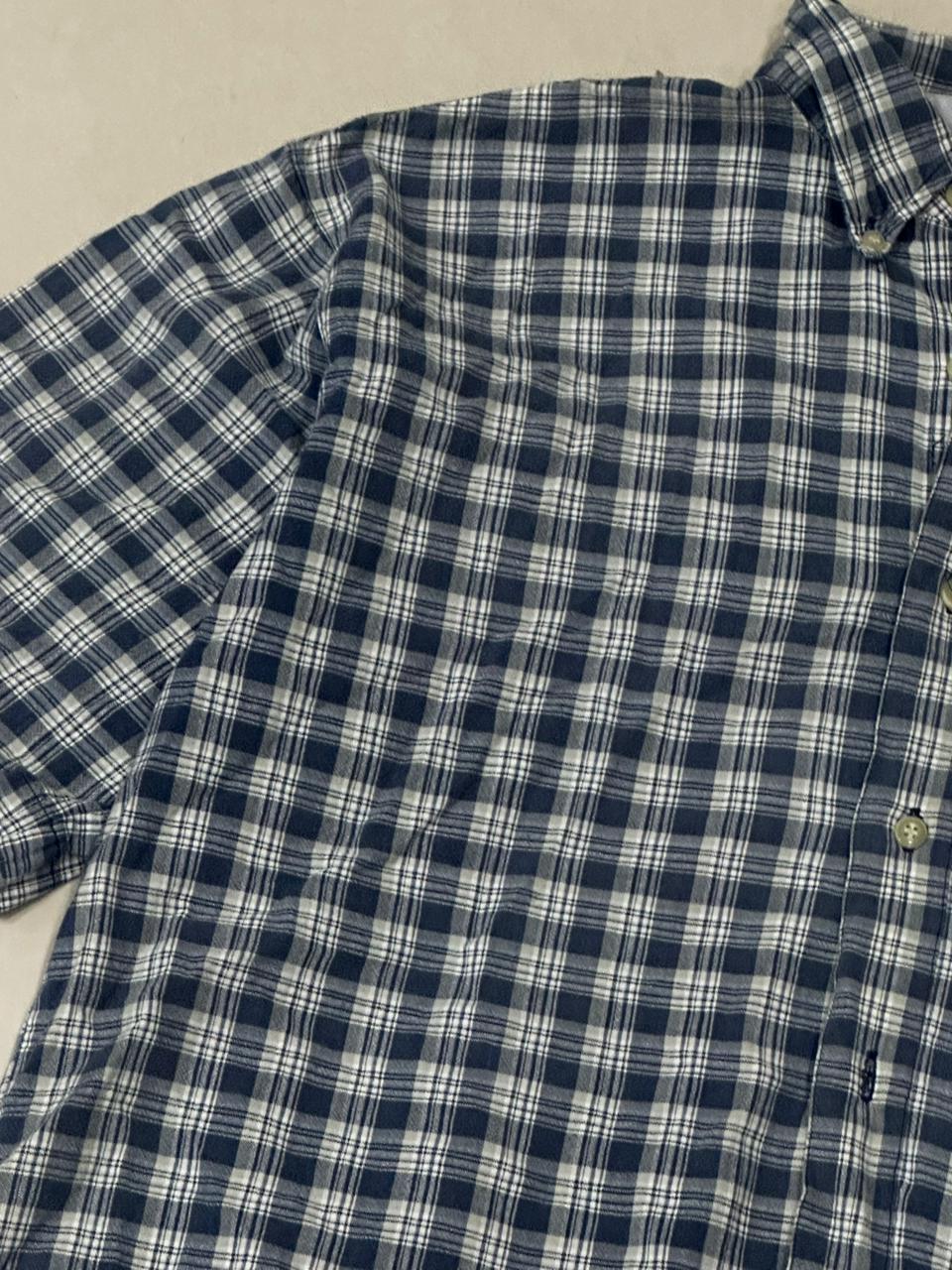 worksport vintage flanneled button doen