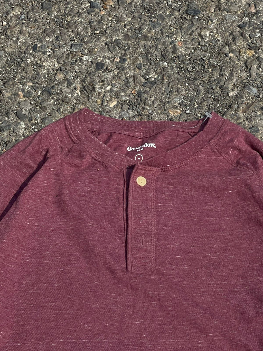 Henley maroon