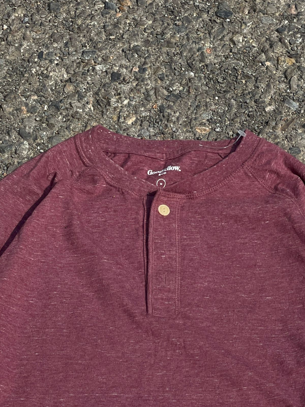 Henley maroon